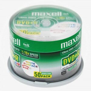 Maxell DVD+R 4,7 GB 50 Stück(e)