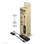 CLUB3D CSV-1548 Schnittstellen-Hub USB 3.2 Gen 1 (3.1 Gen 1) Type-C Schwarz