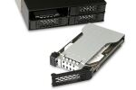 Icy Dock MB991TRAY-B Hard Drive Backplane Schwarz, Silber