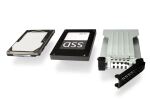 Icy Dock MB991TRAY-B Hard Drive Backplane Schwarz, Silber