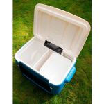 COLEMAN 50 QT Polylite Wheeled Kühlbox mit Rollen