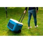 COLEMAN 50 QT Polylite Wheeled Kühlbox mit Rollen