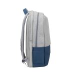 Rivacase 7567 43,9 cm (17.3") Rand Blau, Grau