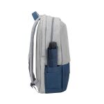 Rivacase 7567 43,9 cm (17.3") Rand Blau, Grau