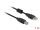 DeLOCK 83566 USB Kabel USB 2.0 1 m USB A USB B 0,48 Gbit/s Schwarz