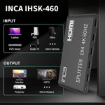 INCA HDMI-Splitter IHSK-460 HDMI-Version 2.0