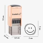 trodat Motivstempel Printy edy pastell+cr Kissen schw de/eng