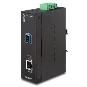 PLANET Industrial 10G Copper to 10GBASE-X SFP+ Media Conv.
