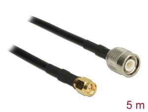 DELOCK HF Kabel TNC -> SMA St/St 5.00m