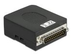 DELOCK D-Sub25 Stecker zu Terminalblock Adapter mit Gehäuse