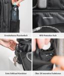 Onemate Travel Backpack Pro schwarz