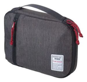 TROIKA BUSINESS TECH POUCH Personal Organizer Polyester Schwarz, Grau