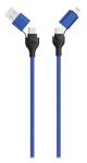 2GO 797368 USB Kabel 1,2 m USB A/USB C USB C/Lightning...
