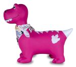 Jamara Hüpftier Dino mit Flügel HoppyDoo pink mit Pumpe