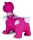 Jamara Hüpftier Dino mit Flügel HoppyDoo pink mit Pumpe