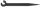 Gardena 13208-20 Schlauchhalter Schwarz
