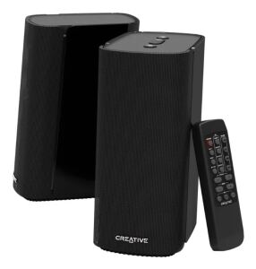 Creative Labs T100 Voller Bereich Schwarz Verkabelt & Kabellos 20 W