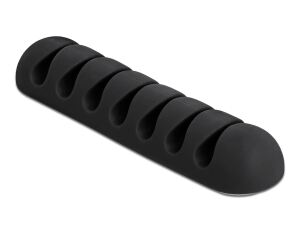 DELOCK Kabelhalter mit 7 Durchführungen selbstklebend Set 6