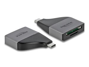 DeLOCK USB Type-C Card Reader für SD / MMC + Micro SD Speicherkarten – kompaktes Design