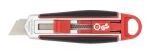 Wedo 78 830 Teppichmesser Schwarz, Rot, Silber Abbrechmesser