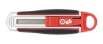 Wedo 78 830 Teppichmesser Schwarz, Rot, Silber Abbrechmesser
