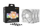 be quiet! LIGHT WINGS LX 120mm PWM High Speed 3-Pack White Computergehäuse Ventilator 12 cm Weiß 3 Stück(e)