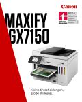 Canon MAXIFY GX7150 Tintenstrahl A4 600 x 1200 DPI WLAN