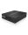 ICY BOX IB-170SK-B, Wechselrahmen, 1x 3,5" SATA I/II/III oder SAS HDD zu 1x SATA Host, EasySwap trägerlos, Alu-Gehäuse, 4cm Lüfter, schwarz