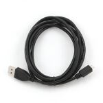 Gembird CCP-MUSB2-AMBM-10 USB Kabel USB 2.0 3 m Micro-USB B USB A Schwarz