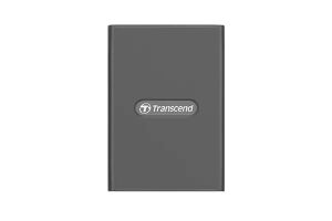 Transcend RDE2 Kartenleser USB 3.2 Gen 2 Type-C Grau