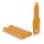 Lindy 47897 Schnittstellenblockierung Schnittstellenblockierung + Schlüssel RJ-45 Orange Acrylnitril-Butadien-Styrol (ABS) 10 Stück(e)