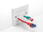 DeLOCK Kabelmanagement Abdeckblende 86 x 86 mm mit...