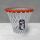 Mad Monkey 4260513722714 Abfallbehälter Rund Orange, Weiß