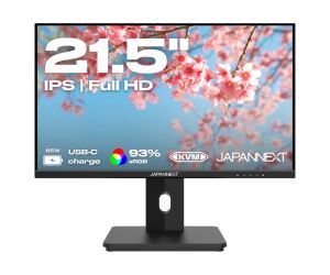 JAPANNEXT JN-I215FLFHSP-C65W Computerbildschirm 54,6 cm (21.5") 1920 x 1080 Pixel Full HD LCD Schwarz