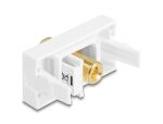 DELOCK Easy 45 Modul Polklemme zu Gewindebuchse rot /...