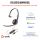 HP Poly Blackwire 3210 Monaurales USB-C-Headset + USB-C/A-Adapter