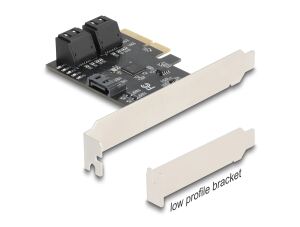 DELOCK PCI Express x4 Karte zu 5 Port SATA Kontroller - Low