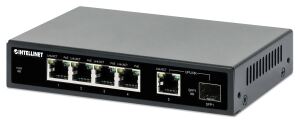 Intellinet 561822 Netzwerk-Switch Gigabit Ethernet (10/100/1000) Power over Ethernet (PoE) Schwarz