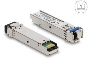 DELOCK SFP Modul 1000Base-BX SM TX 1310 / RX 1550 nm DDM
