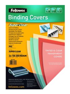 Fellowes 5376001 Umschlag A4 PVC Transparent 100 Stück(e)