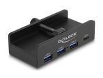 DELOCK Externer USB 5 Gbps 4 Port Hub 3x USB Type-A &...
