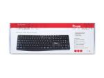 Equip 245213 Tastatur Büro USB QWERTY Italienisch Schwarz