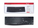 Equip 245213 Tastatur Büro USB QWERTY Italienisch Schwarz