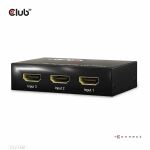 CLUB3D HDMI™ 3 auf 1 Umschalter 8K60Hz/4K120Hz Umschalter