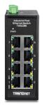 Trendnet TI-ELC80 Netzwerk-Switch Unmanaged Fast Ethernet...