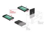 DELOCK Konverter M.2 Key M NVMe SSD > U.2 o M.2 Key B