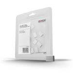 Lindy 40439 Schnittstellenblockierung USB Typ-C Weiß 10 Stück(e)