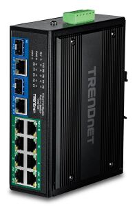 Trendnet TI-BG108 Netzwerk-Switch Gigabit Ethernet (10/100/1000) Power over Ethernet (PoE) Schwarz