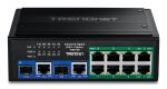 Trendnet TI-BG108 Netzwerk-Switch Gigabit Ethernet (10/100/1000) Power over Ethernet (PoE) Schwarz