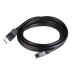 CLUB3D DisplayPort 1.4 Extension Cable 8K60Hz DSC 1.2 HBR3 HDR Bidirectional M/F 3m/9.84ft